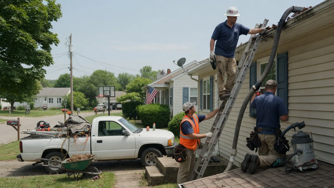 Gutter Installation in New Johnsonville, TN near me